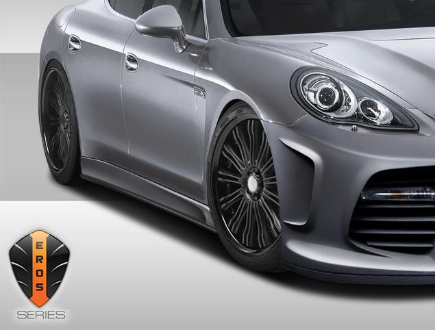 2010-2015 Porsche Panamera Duraflex Eros Version 4 Side Skirts - Image 2