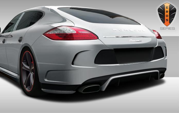 2010-2013 Porsche Panamera Duraflex Eros Version 4 Rear Bumper - Image 1