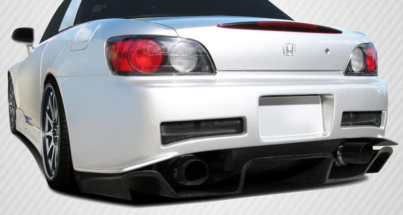 2000-2009 Honda S2000 Carbon Creations SP-N Carbon Fiber Rear Lip - Image 1