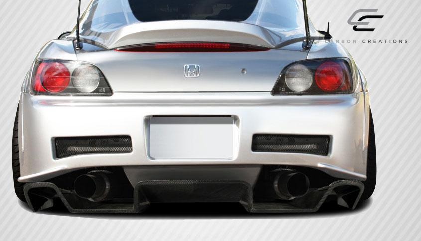 2000-2009 Honda S2000 Carbon Creations SP-N Carbon Fiber Rear Lip - Image 2