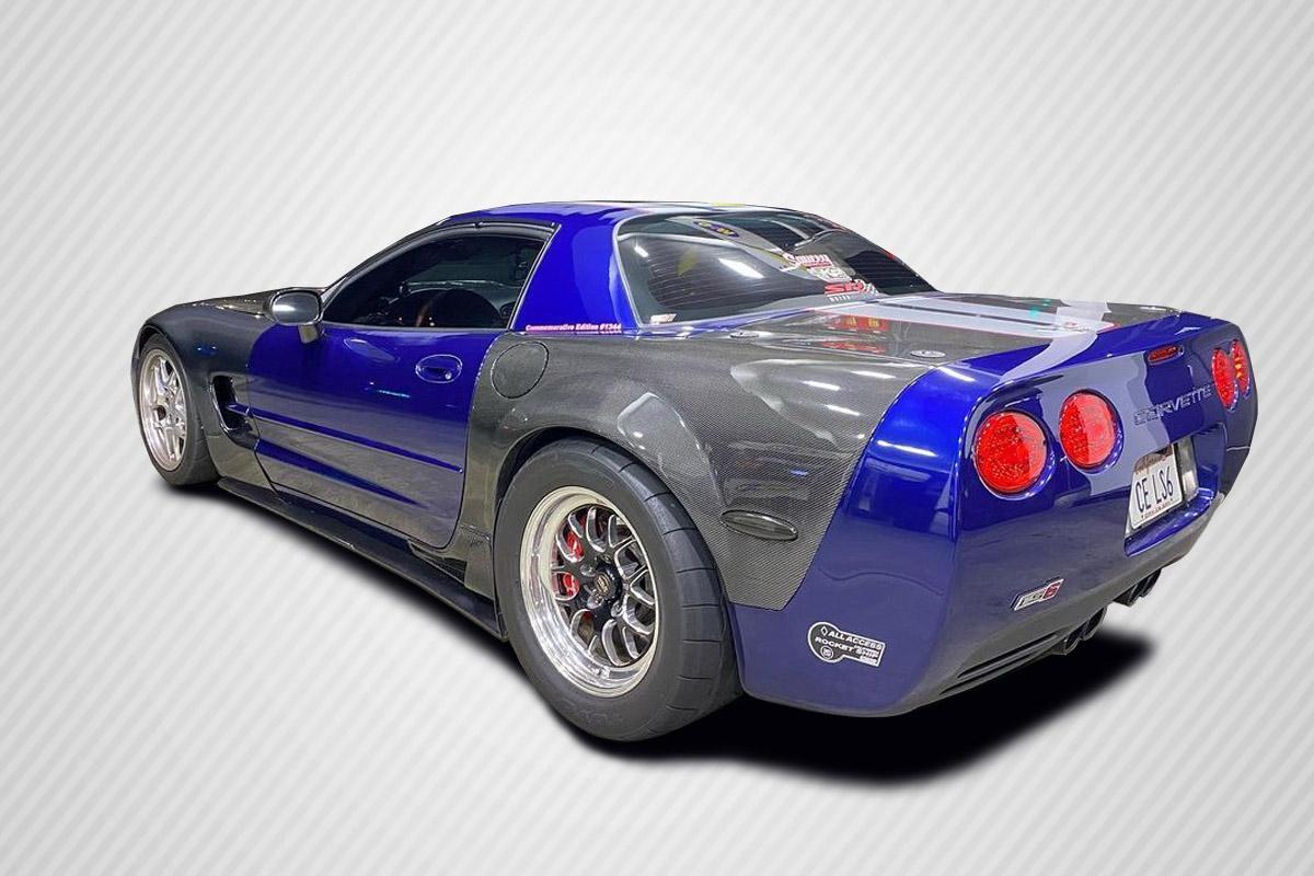 1997-2004 Chevrolet Corvette Carbon Creations ZR Edition Carbon Fiber Fender - Image 1