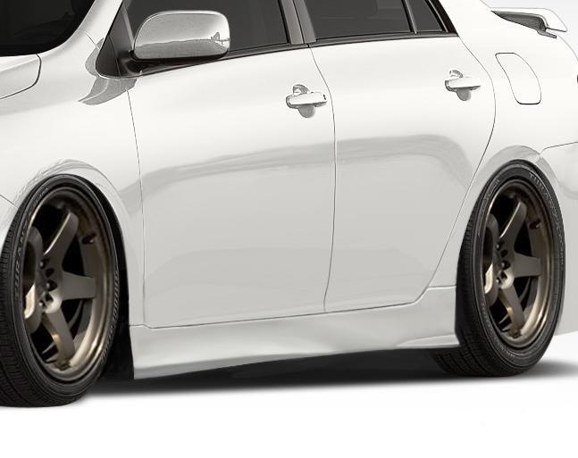 2009-2013 Toyota Corolla Duraflex GT Concept Side Skirts - Image 1