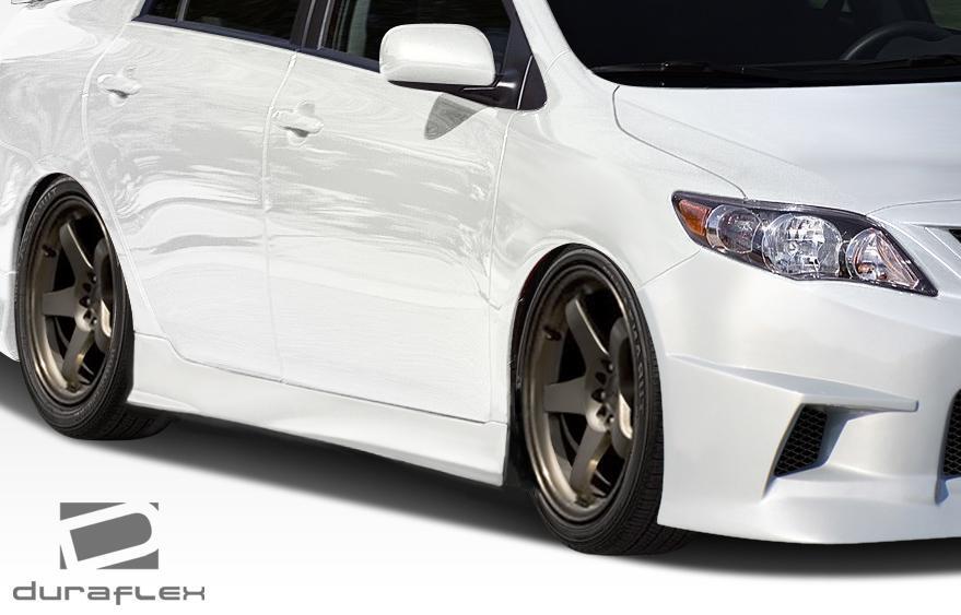 2009-2013 Toyota Corolla Duraflex GT Concept Side Skirts - Image 2