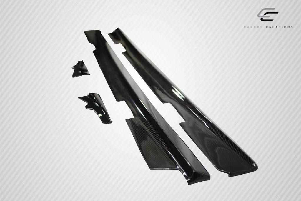 2005-2013 Chevrolet Corvette Carbon Creations GT500 Carbon Fiber Side Skirts - Image 7