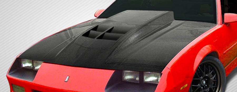 1982-1992 Chevrolet Camaro Carbon Creations ZL1 Look Carbon Fiber Hood - Image 1