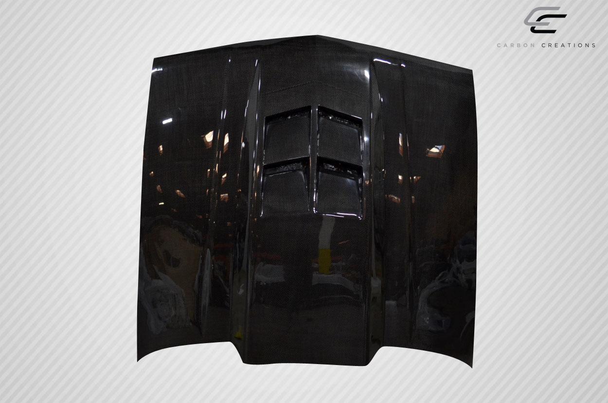 1982-1992 Chevrolet Camaro Carbon Creations ZL1 Look Carbon Fiber Hood - Image 3