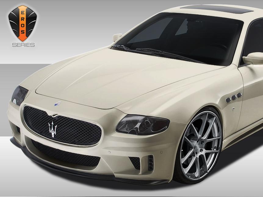 2005-2008 Maserati Quattroporte Duraflex Eros Version 1 Front Bumper - Image 3