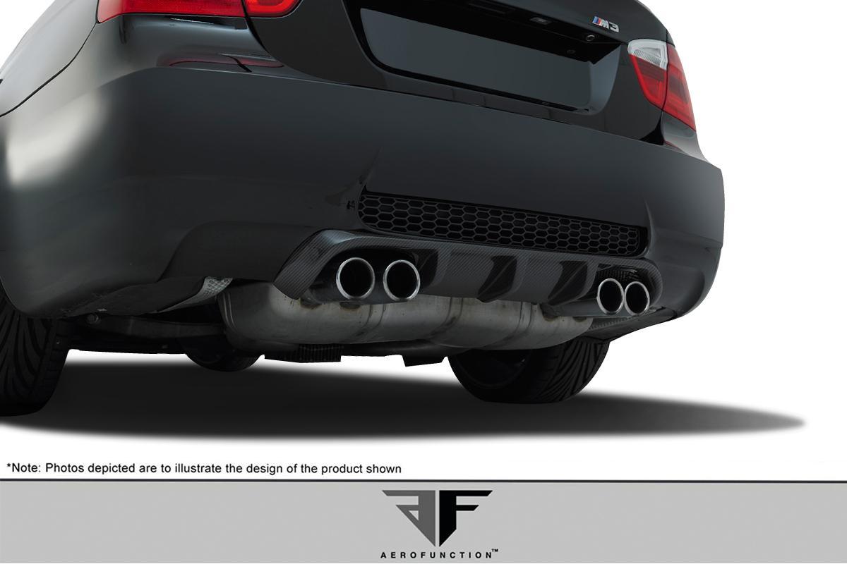 2008-2013 BMW M3 Aero Function AF-1 Carbon Fiber Rear Lip - Image 2