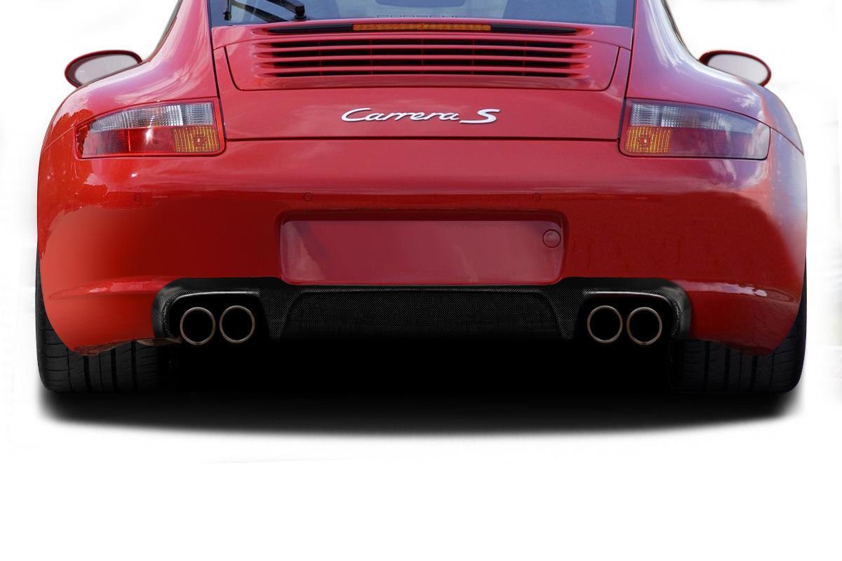 2005-2008 Porsche 997 Aero Function AF-1 Carbon Fiber Rear Lip - Image 1