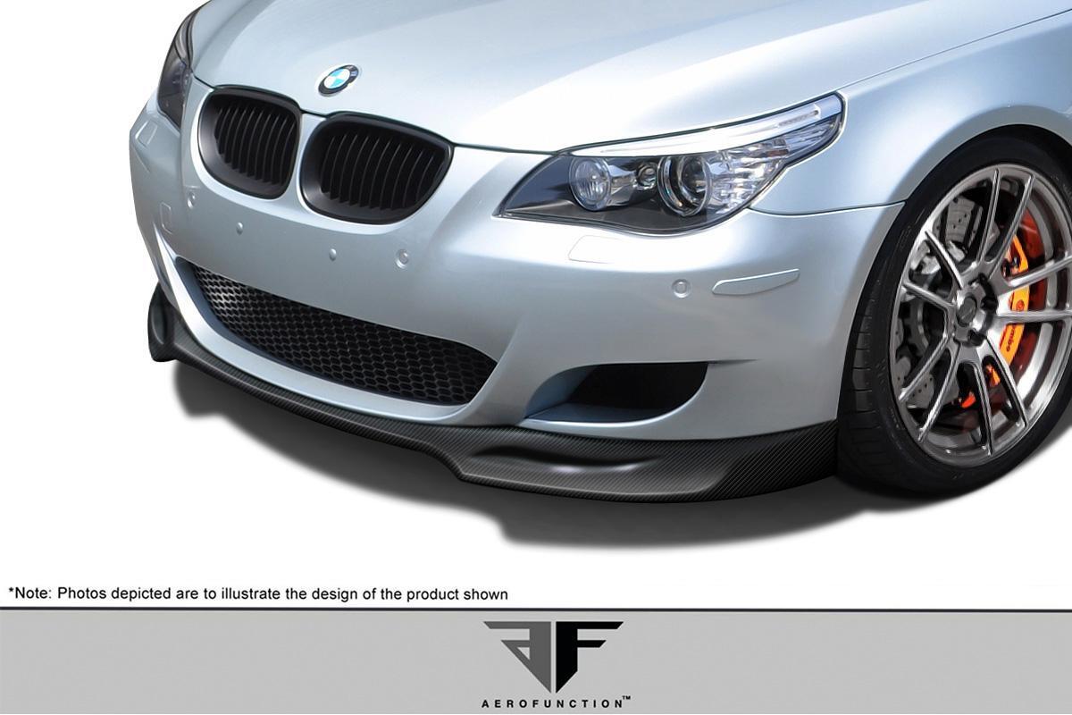 2006-2010 BMW M5 Aero Function AF-1 Carbon Fiber Front Lip - Image 2