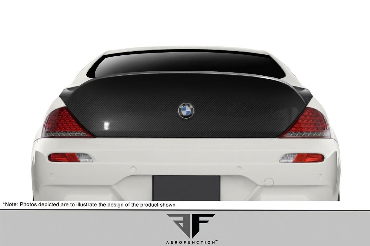 2004-2010 BMW 6 Series Aero Function AF-2 Carbon Fiber Trunk - Image 2