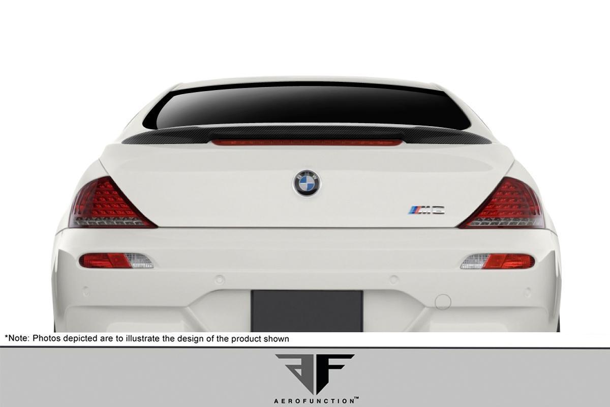 2004-2010 BMW 6 Series Aero Function AF-1 Carbon Fiber Rear Wing - Image 2