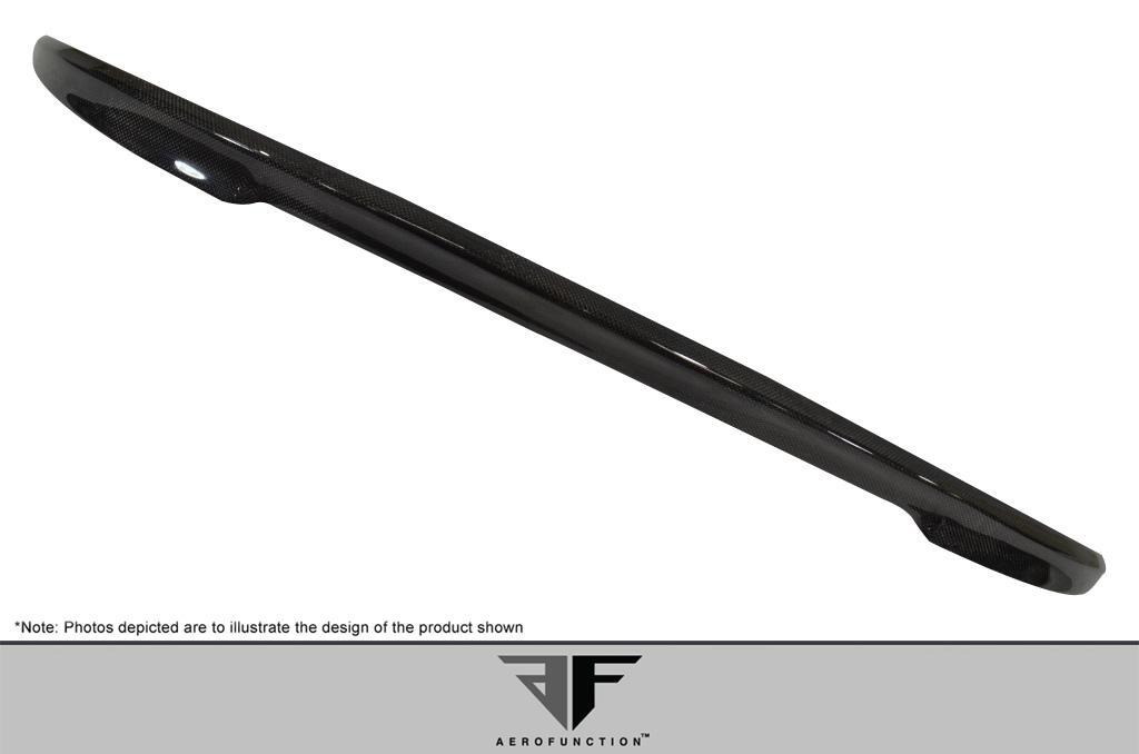 2004-2010 BMW 6 Series Aero Function AF-1 Carbon Fiber Rear Wing - Image 4