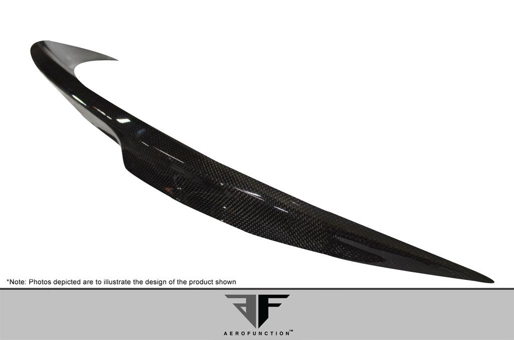 2004-2010 BMW 6 Series Aero Function AF-1 Carbon Fiber Rear Wing - Image 5