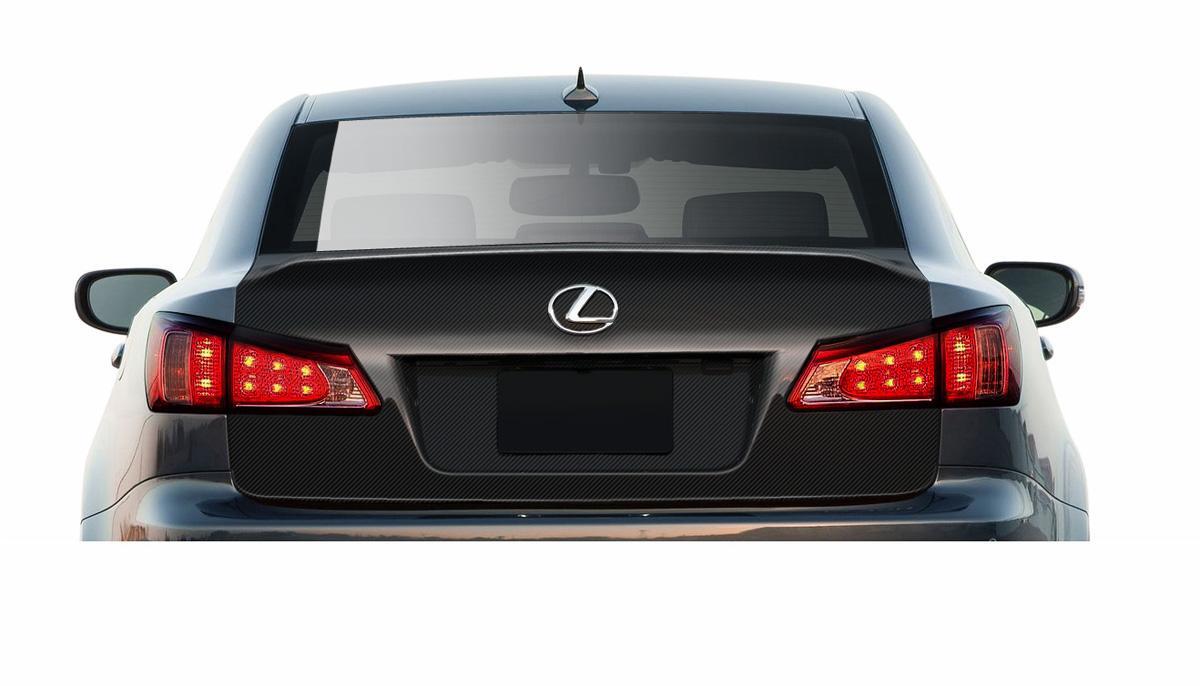 2006-2013 Lexus IS Aero Function AF-1 Carbon Fiber Trunk - Image 1