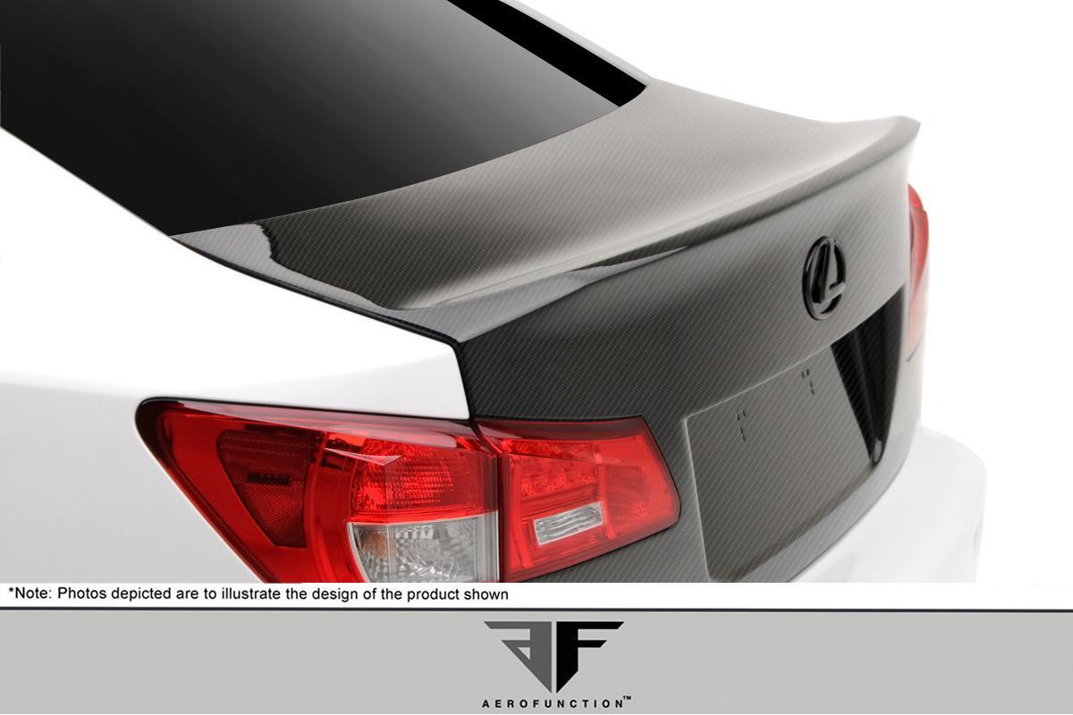 2006-2013 Lexus IS Aero Function AF-1 Carbon Fiber Trunk - Image 2