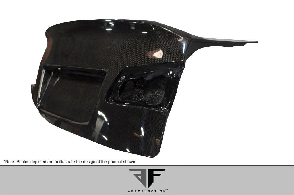2006-2013 Lexus IS Aero Function AF-1 Carbon Fiber Trunk - Image 4