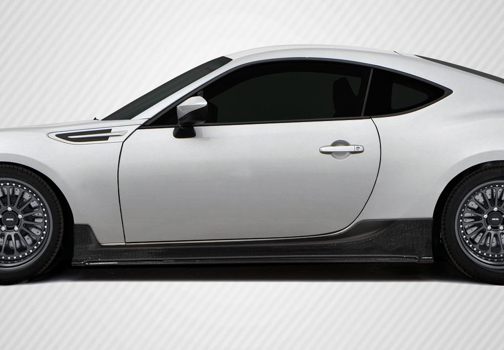 2013-2020 Scion FRS Carbon Creations TD3000 Carbon Fiber Side Skirts - Image 1