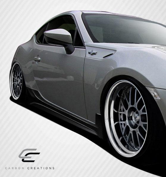 2013-2020 Scion FRS Carbon Creations TD3000 Carbon Fiber Side Skirts - Image 2