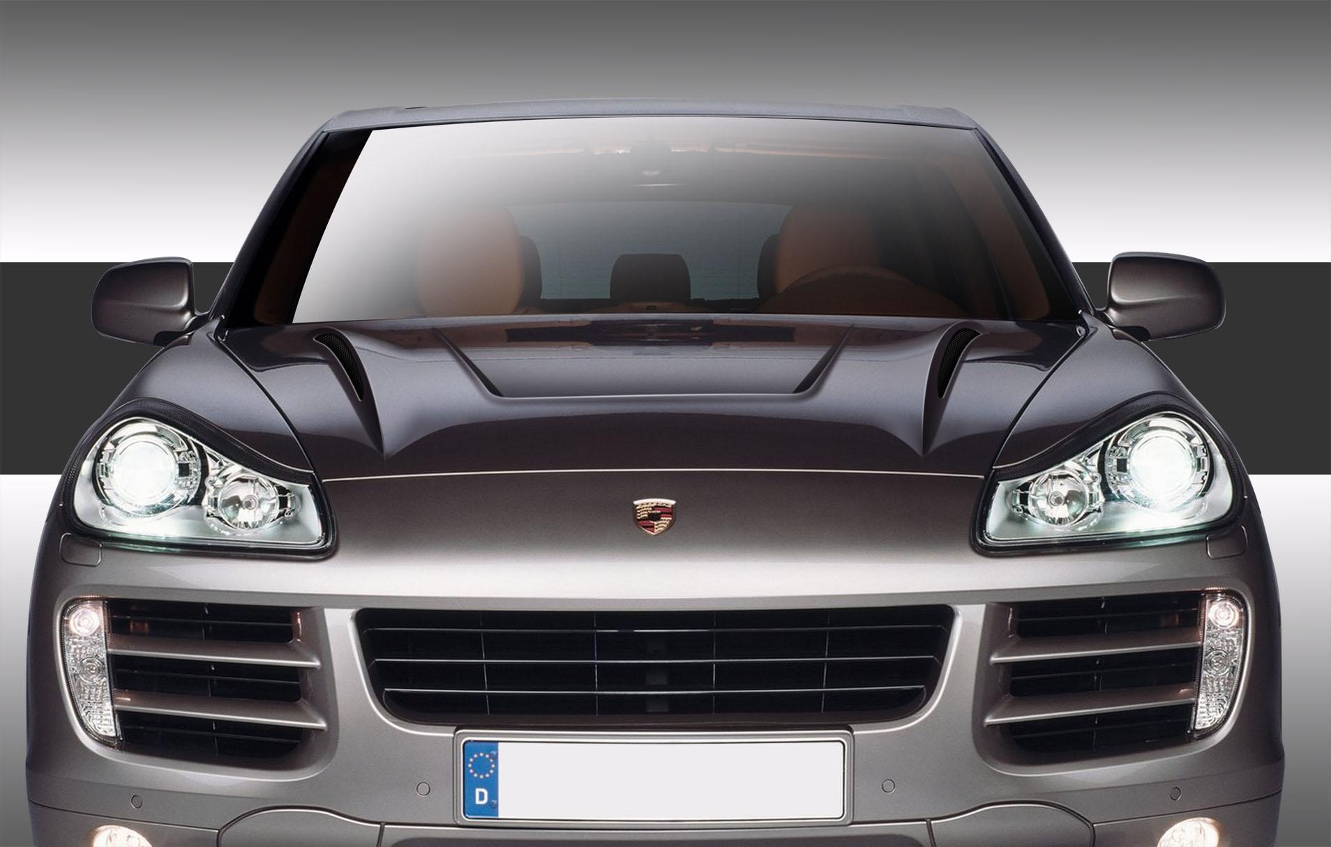 2003-2010 Porsche Cayenne Duraflex Eros Version 2 Hood - Image 1