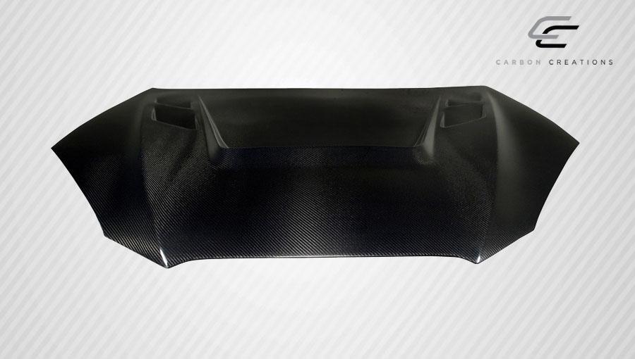 2010-2012 Hyundai Genesis Carbon Creations Vader Carbon Fiber Hood - Image 3