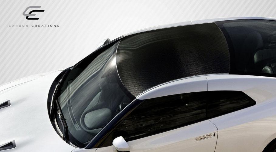 2009-2021 Nissan GTR Carbon Creations OEM Look Carbon Fiber Roof - Image 2