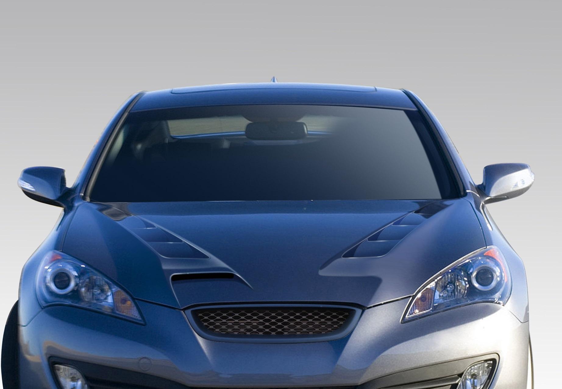 2010-2012 Hyundai Genesis Duraflex RS-1 Hood - Image 1