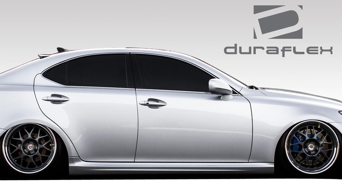 2006-2013 Lexus IS Duraflex I-Spec Side Skirts - Image 2