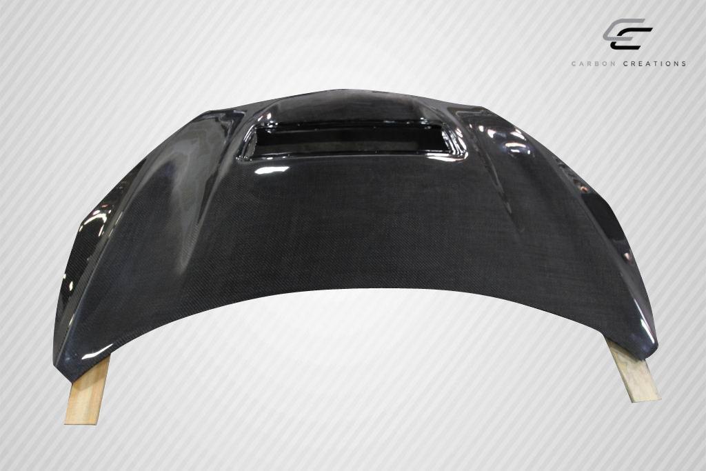 2010-2013 Mazda 3 Carbon Creations M-Speed Carbon Fiber Hood - Image 6