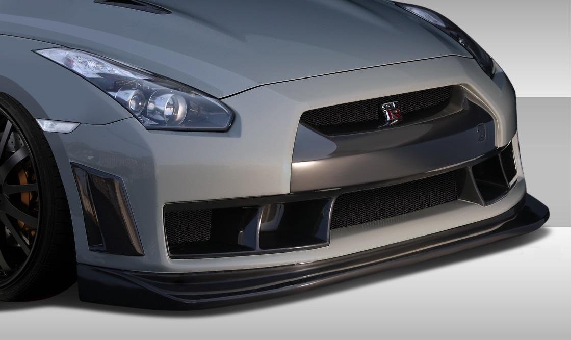 2009-2016 Nissan GTR Duraflex Eros Version 4 Front Bumper - Image 1