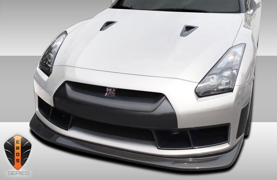 2009-2016 Nissan GTR Duraflex Eros Version 4 Front Bumper - Image 2