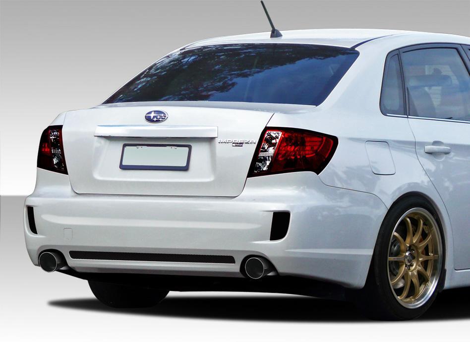 2008-2011 Subaru Impreza Duraflex STI Look Rear Bumper - Image 1