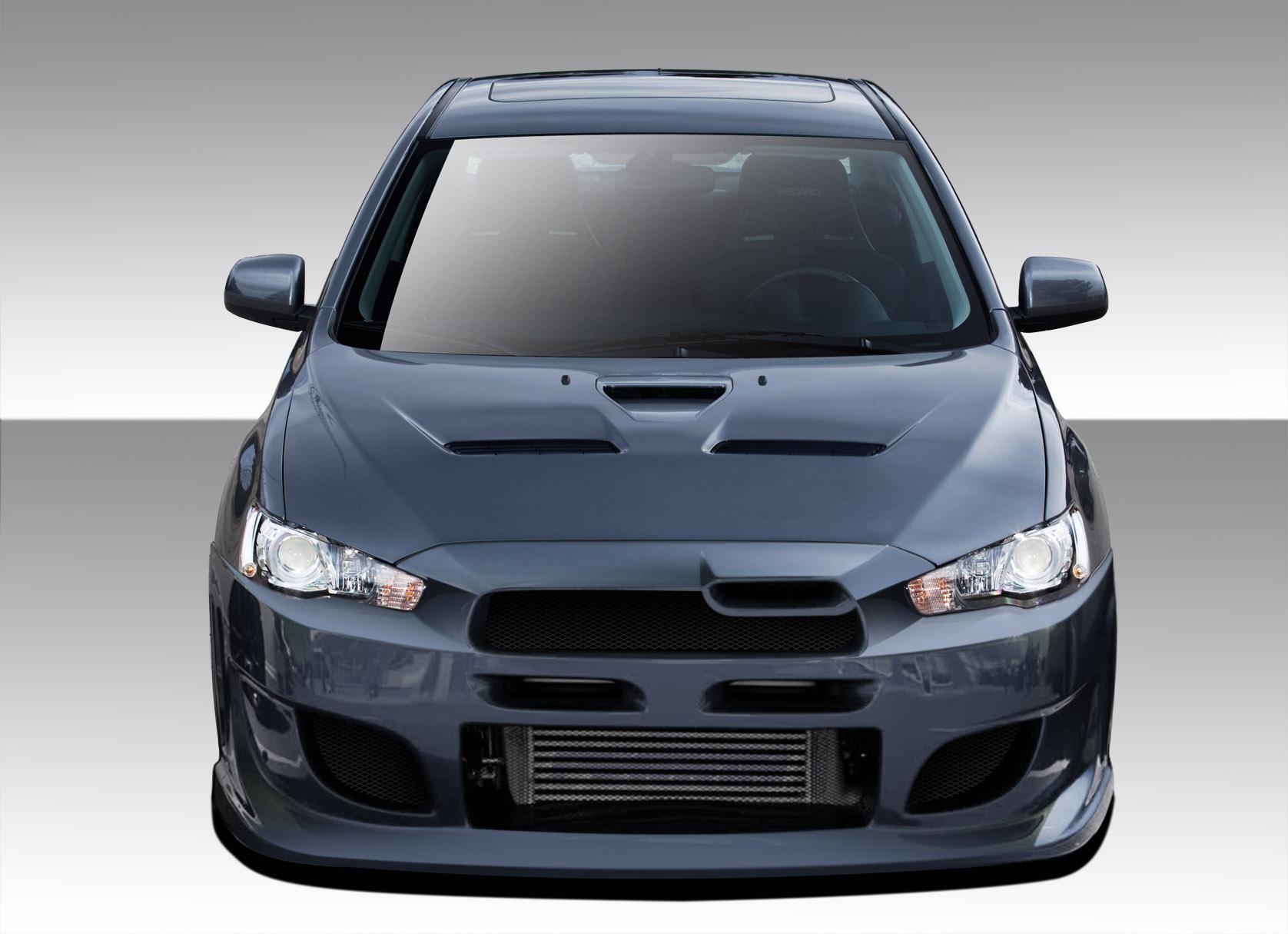 2008-2017 Mitsubishi Lancer Duraflex I-Spec Front Bumper - Image 1