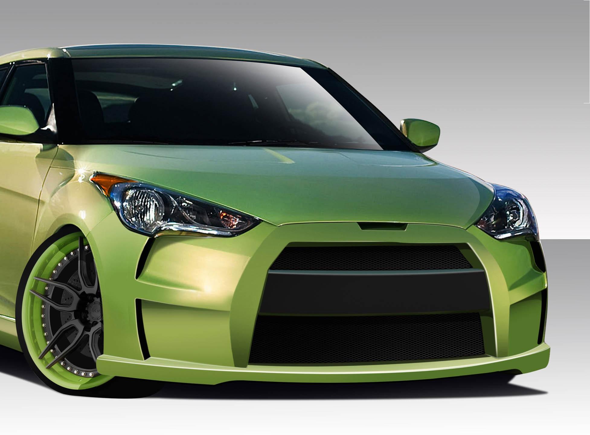 2012-2017 Hyundai Veloster Duraflex VG-R Front Bumper - Image 1