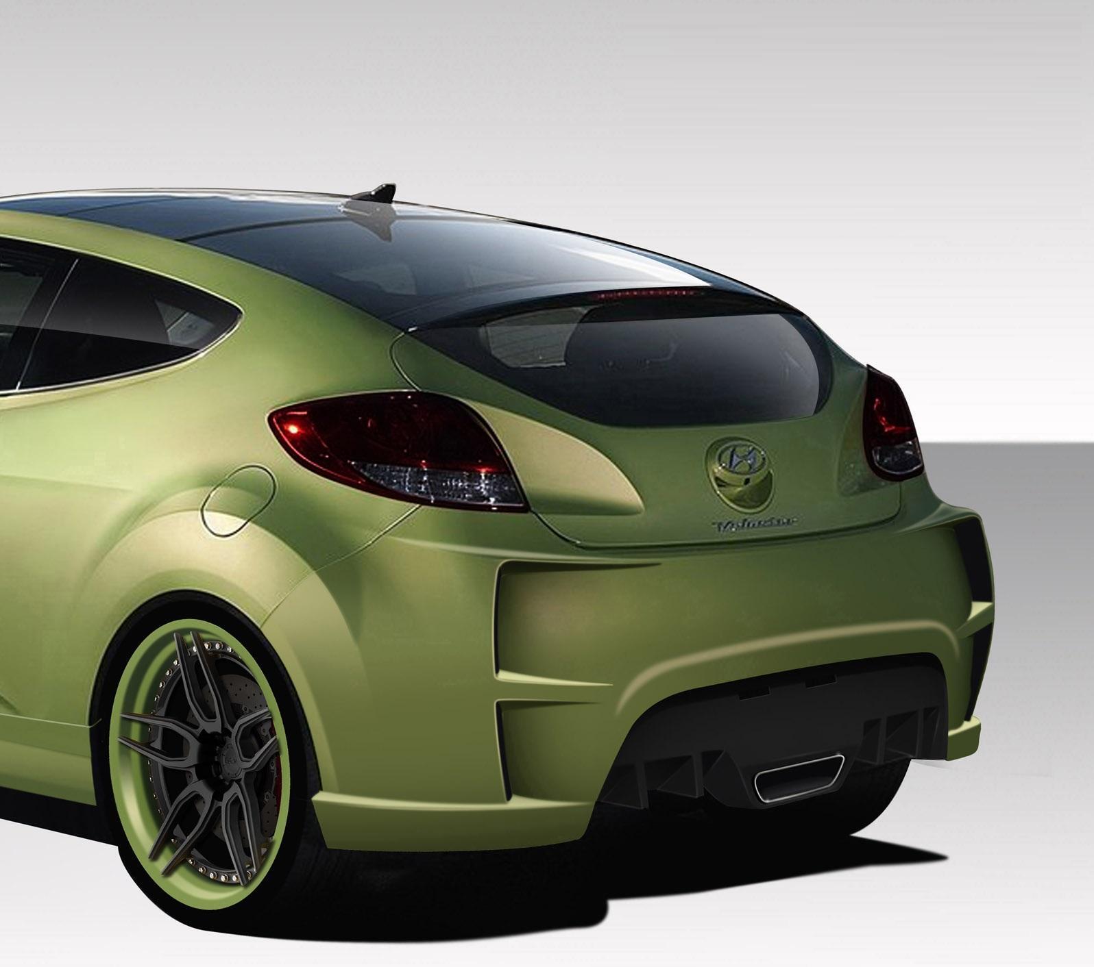 2012-2017 Hyundai Veloster Duraflex VG-R Rear Bumper - Image 1