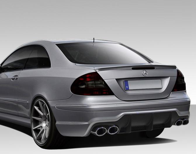 2003-2009 Mercedes CLK Duraflex SL65 Look Rear Bumper - Image 1