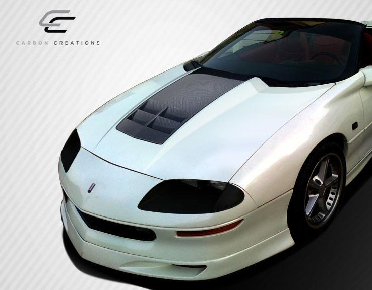 1993-1997 Chevrolet Camaro Carbon Creations ZL1 Look Carbon Fiber Hood - Image 2