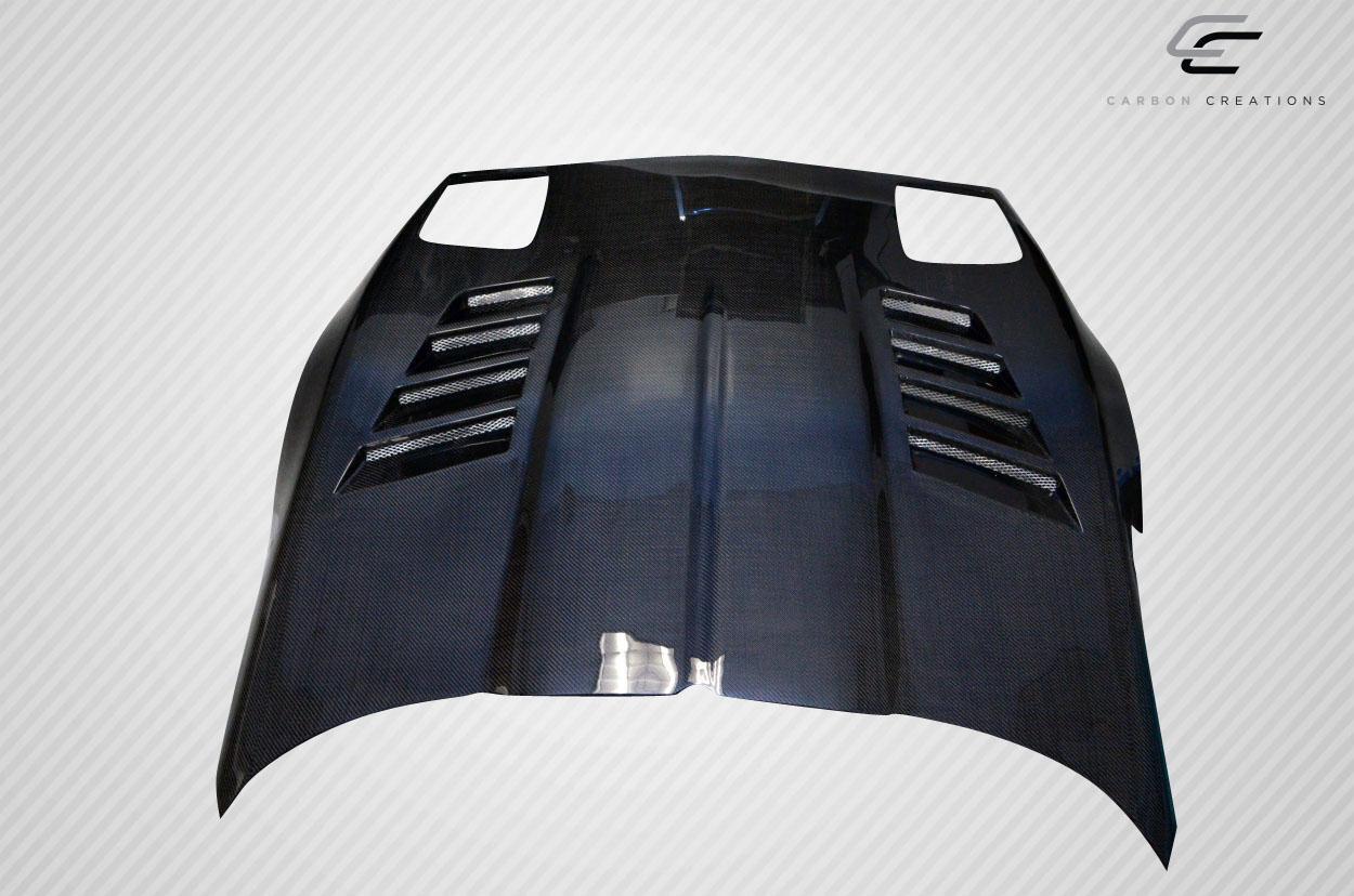 1985-1996 Chevrolet Corvette Carbon Creations GT Racing Carbon Fiber Hood - Image 4