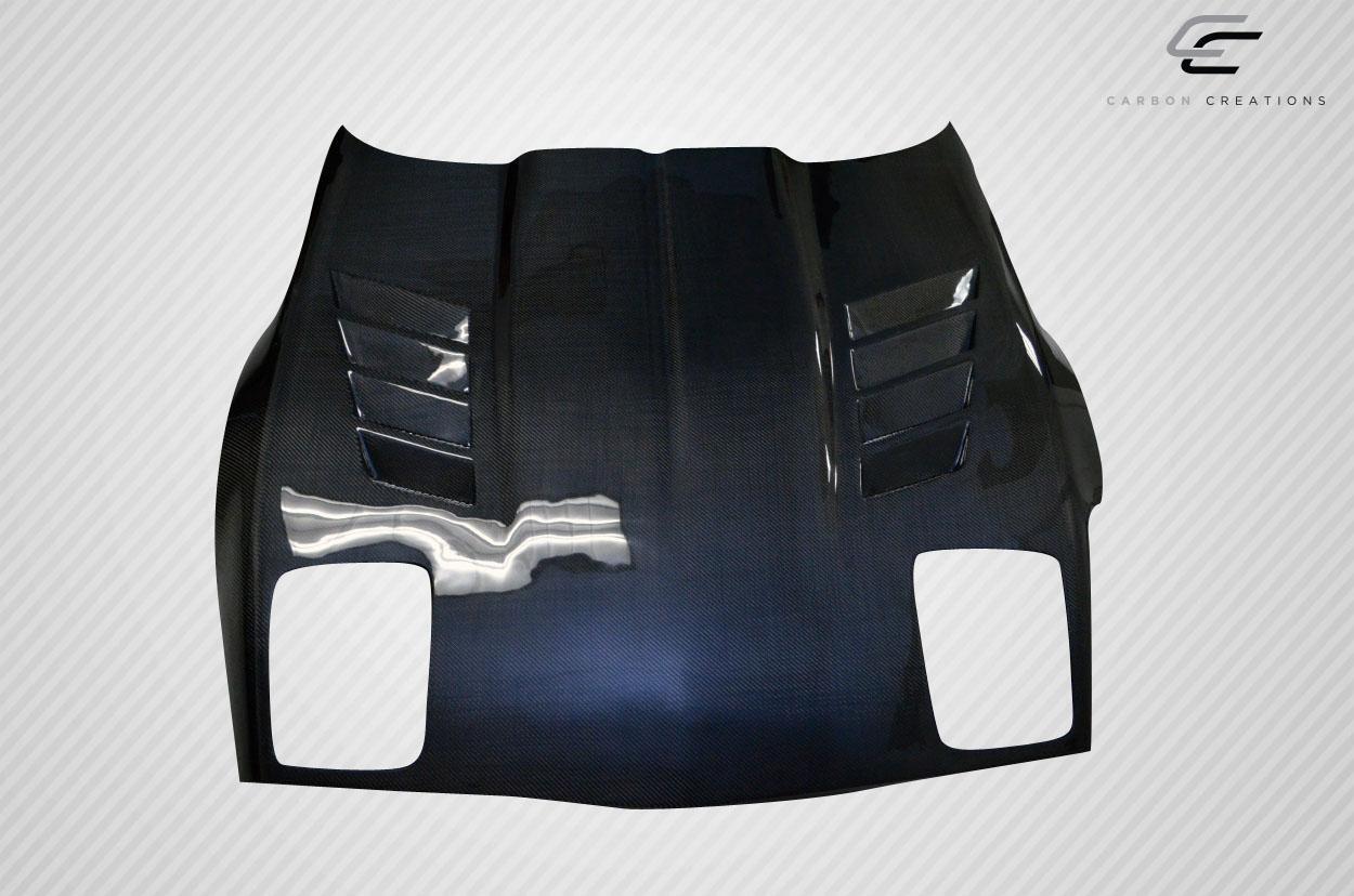 1985-1996 Chevrolet Corvette Carbon Creations GT Racing Carbon Fiber Hood - Image 5