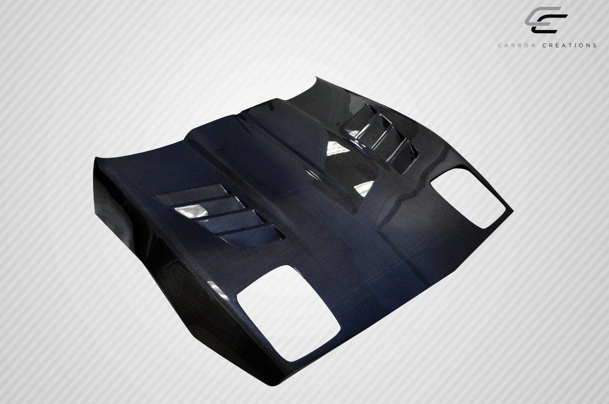 1985-1996 Chevrolet Corvette Carbon Creations GT Racing Carbon Fiber Hood - Image 6