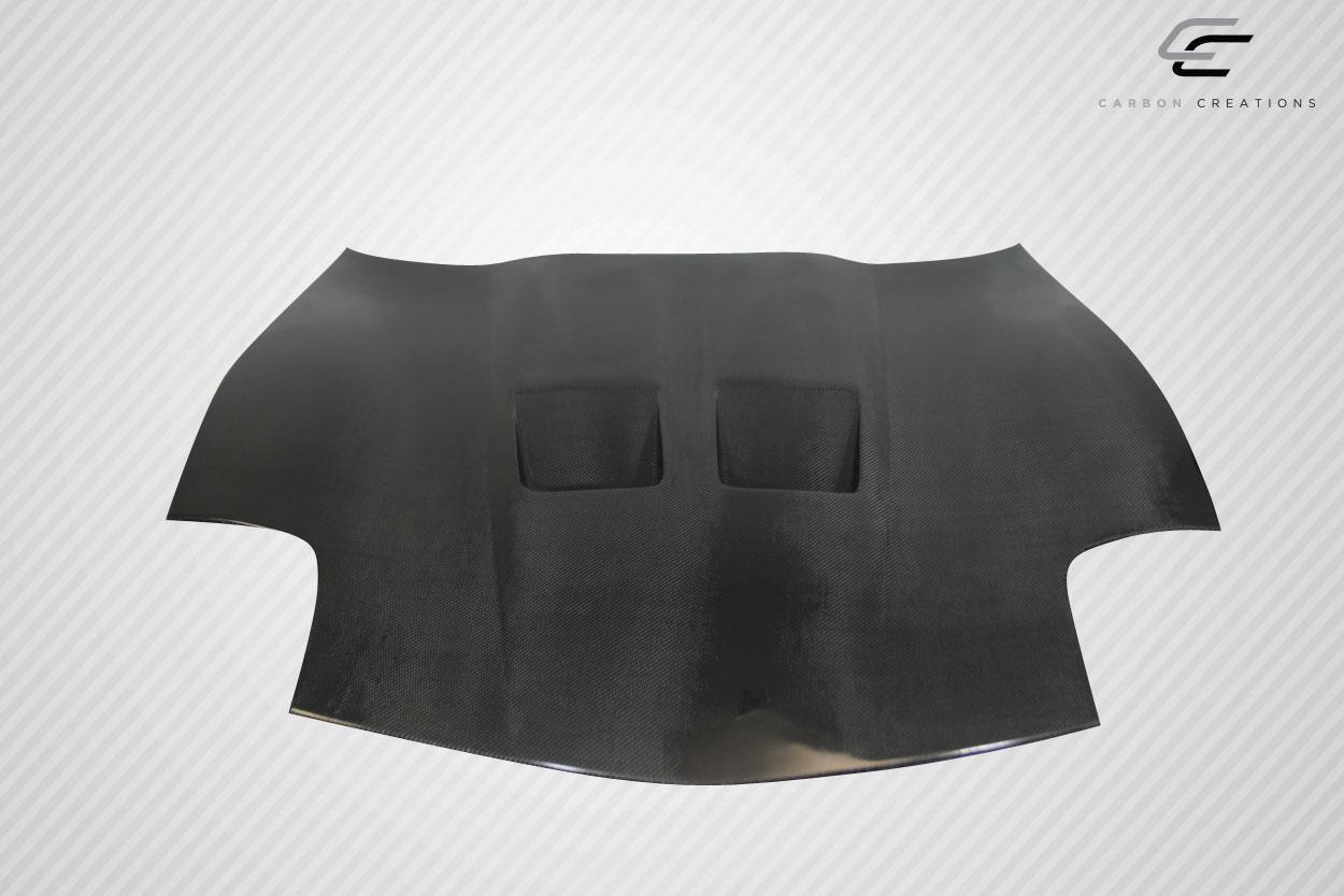 1997-2004 Chevrolet Corvette Carbon Creations GT Concept Carbon Fiber Hood - Image 3