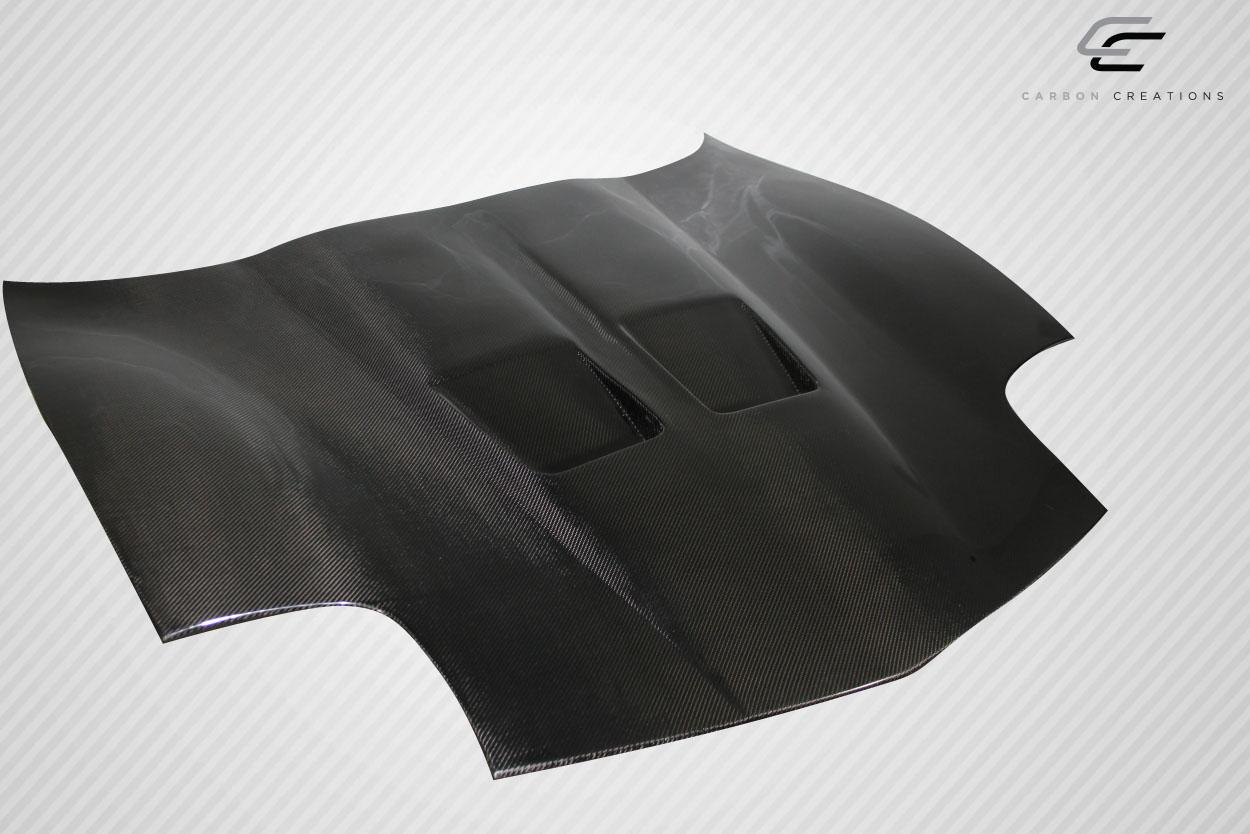1997-2004 Chevrolet Corvette Carbon Creations GT Concept Carbon Fiber Hood - Image 5