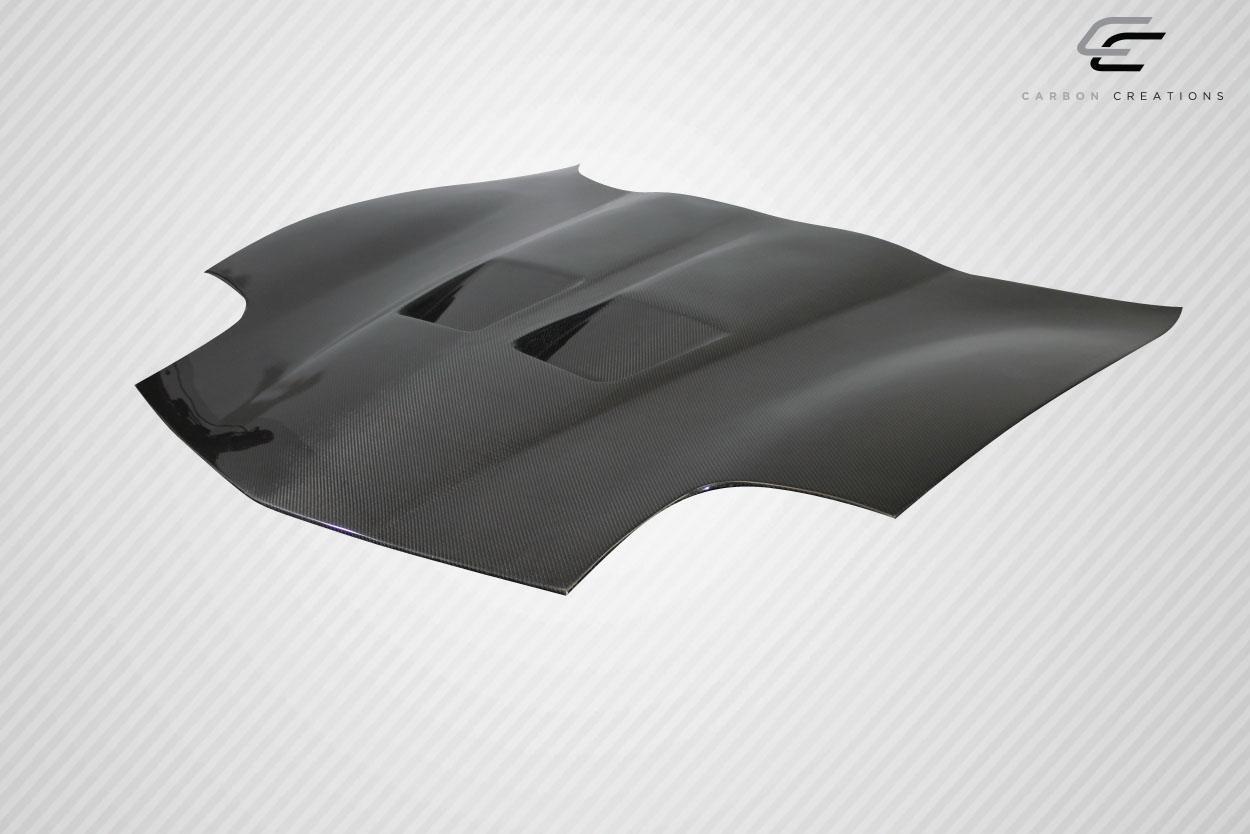 1997-2004 Chevrolet Corvette Carbon Creations GT Concept Carbon Fiber Hood - Image 6