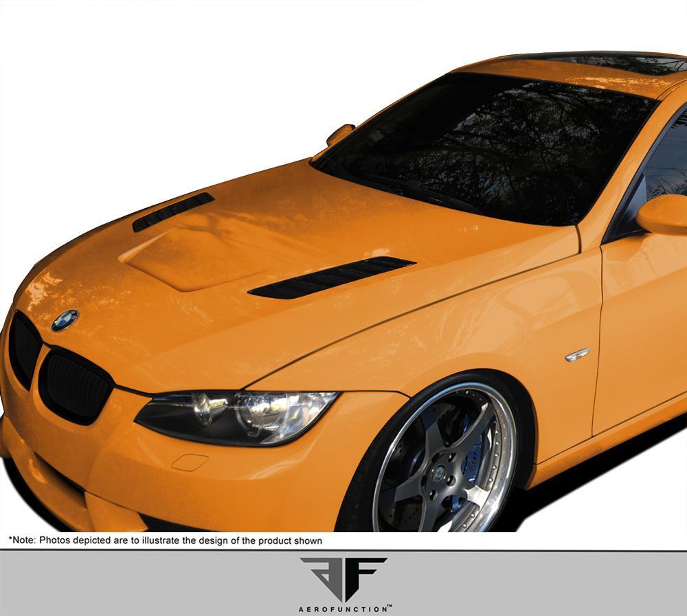 2007-2010 BMW 3 Series Aero Function AF-1 Hood - Image 2