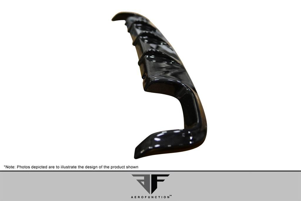 2010-2013 Mercedes E Class Aero Function AF-3 Carbon Fiber Rear Lip - Image 3