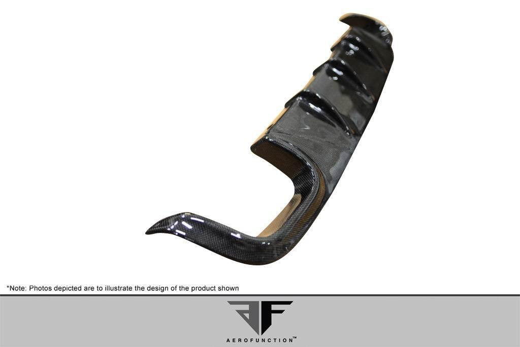 2010-2013 Mercedes E Class Aero Function AF-3 Carbon Fiber Rear Lip - Image 5