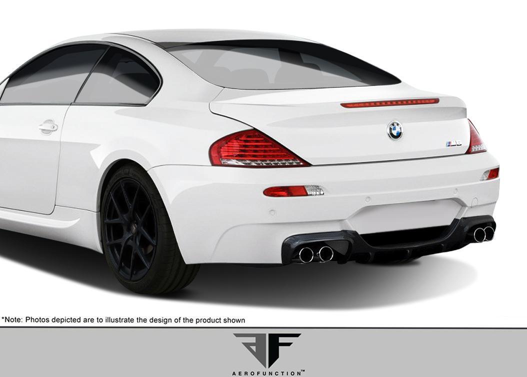 2006-2010 BMW M6 Aero Function AF-1 Carbon Fiber Rear Lip - Image 2