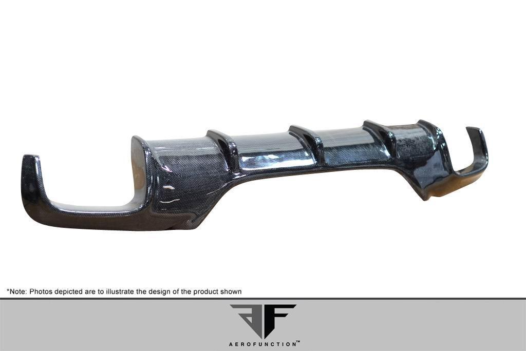 2006-2010 BMW M6 Aero Function AF-1 Carbon Fiber Rear Lip - Image 4
