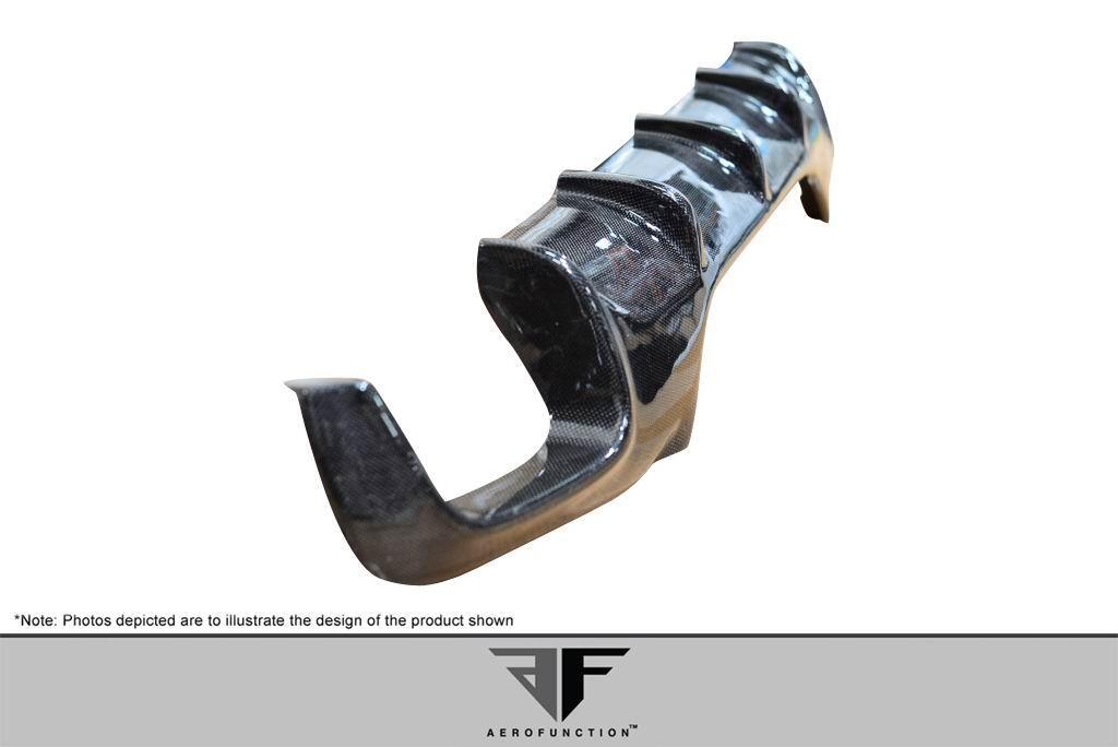 2006-2010 BMW M6 Aero Function AF-1 Carbon Fiber Rear Lip - Image 5