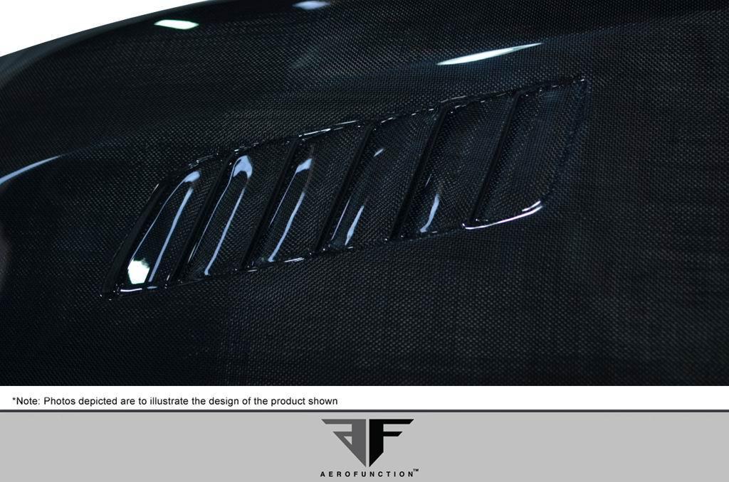 2007-2010 BMW 3 Series Aero Function AF-1 Carbon Fiber Hood - Image 7